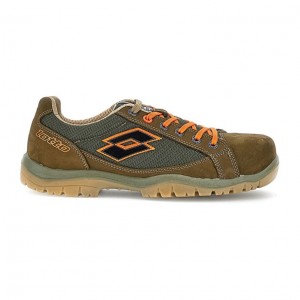 Zapatos Seguridad Lotto Jump 500 Hombre Marrones | RT857645K4