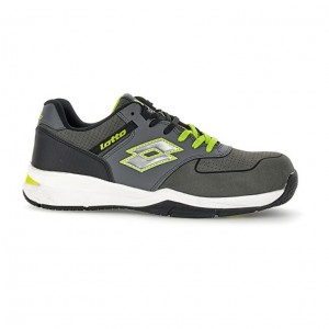 Zapatos Seguridad Lotto Street Hombre Gris Amarillo | NP307420U7