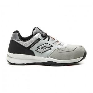 Zapatos Seguridad Lotto Street S1P SRC Hombre Gris Plateadas | QS510351X8