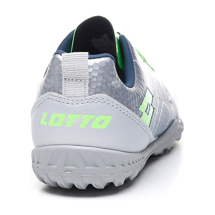 Botas de Futbol Lotto Maestro 700 TF JR Niños Plateadas Azules Verde | JP186368S7