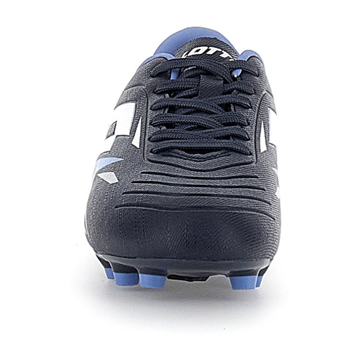 Botas de Futbol Lotto Solista 700 VI FG JR Niños Azul Marino Azules Blancas Azules | UL795709G4