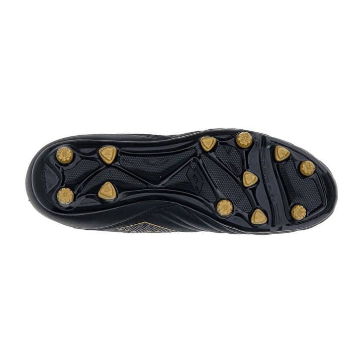 Botas de Futbol Lotto Stadio 705 FG Hombre Negras Doradas Claro | DT693889Y4