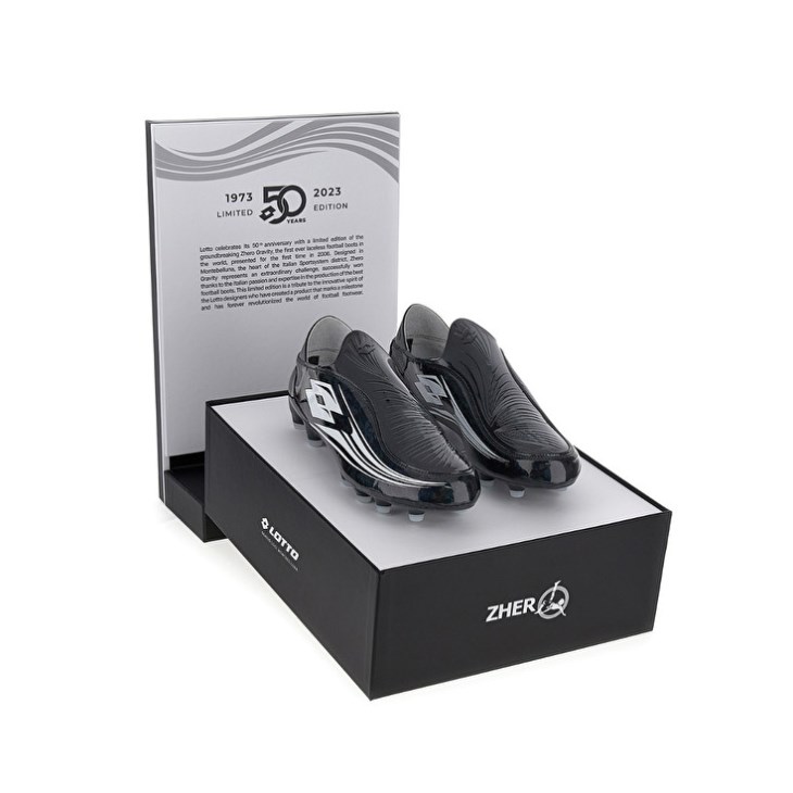 Botas de Futbol Lotto Zhero Gravity Tre OG 50 YRS Hombre Negras | KS775247U0