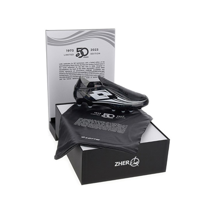 Botas de Futbol Lotto Zhero Gravity Tre OG 50 YRS Hombre Negras | KS775247U0