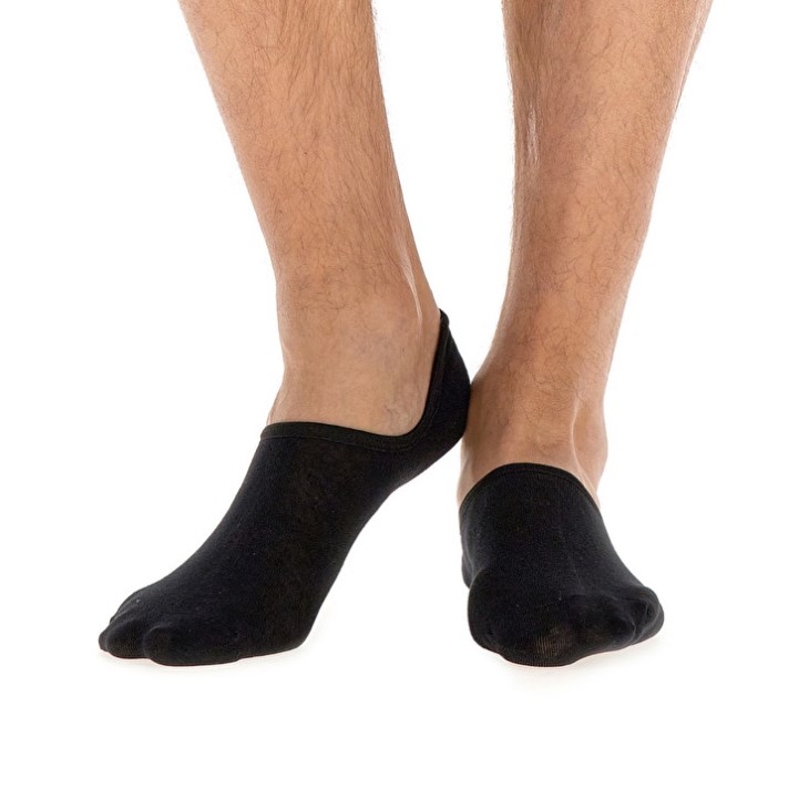 Calcetines Lotto No Show II Pk3 Negras | XU886038Y1