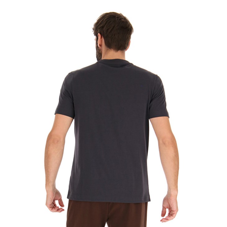 Camiseta Lotto Athletica Plus II Hombre Negras Marrones | YK684078C6