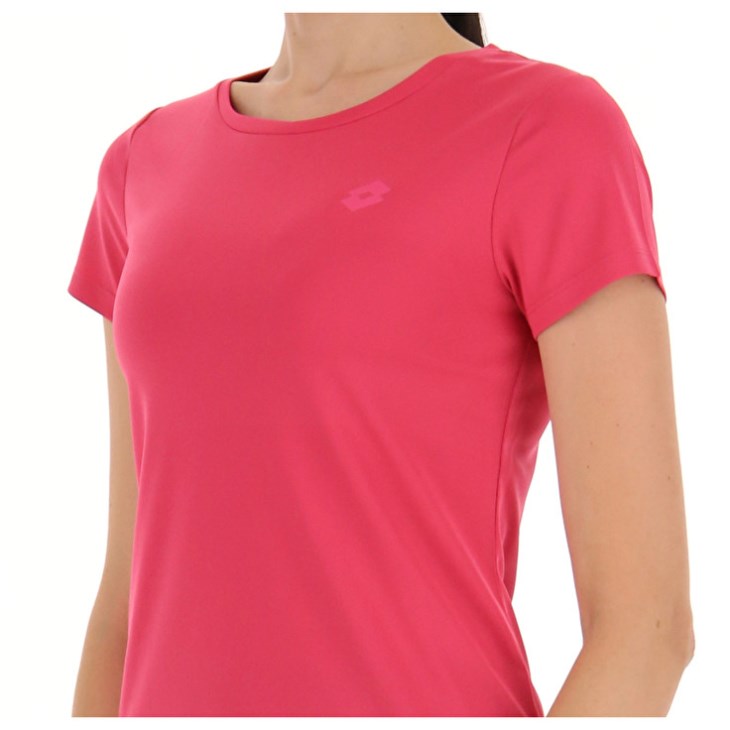 Camiseta Lotto MSP W Sports Zip Mujer Rosas | BV783108X0