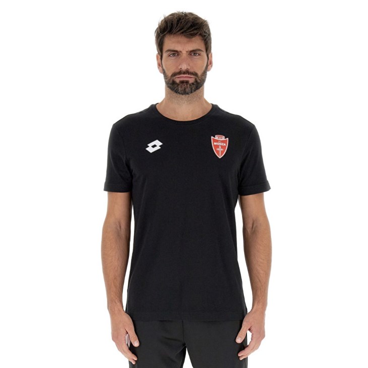 Camiseta Lotto Monza Elite JS Hombre Negras | JC358955A7