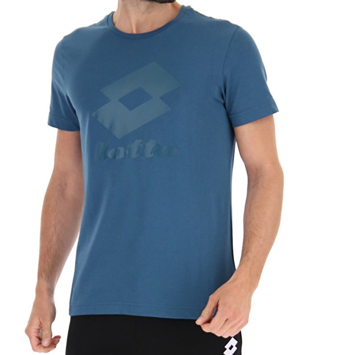 Camiseta Lotto Smart III Sports Zip Hombre Azules Coral | ZK513671E9