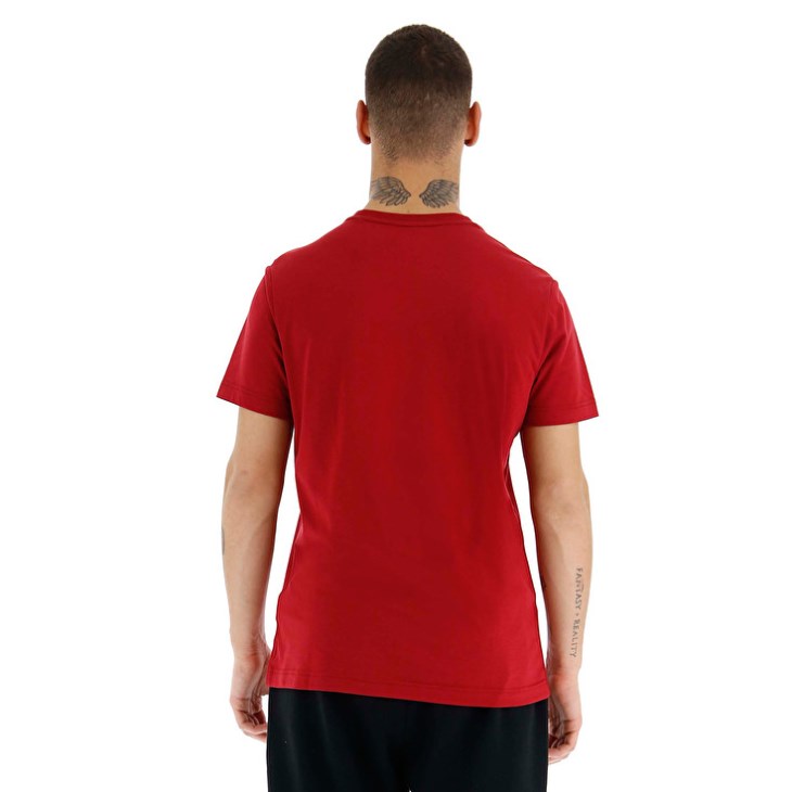 Camiseta Lotto Smart II JS Hombre Rojas | DO042394U7