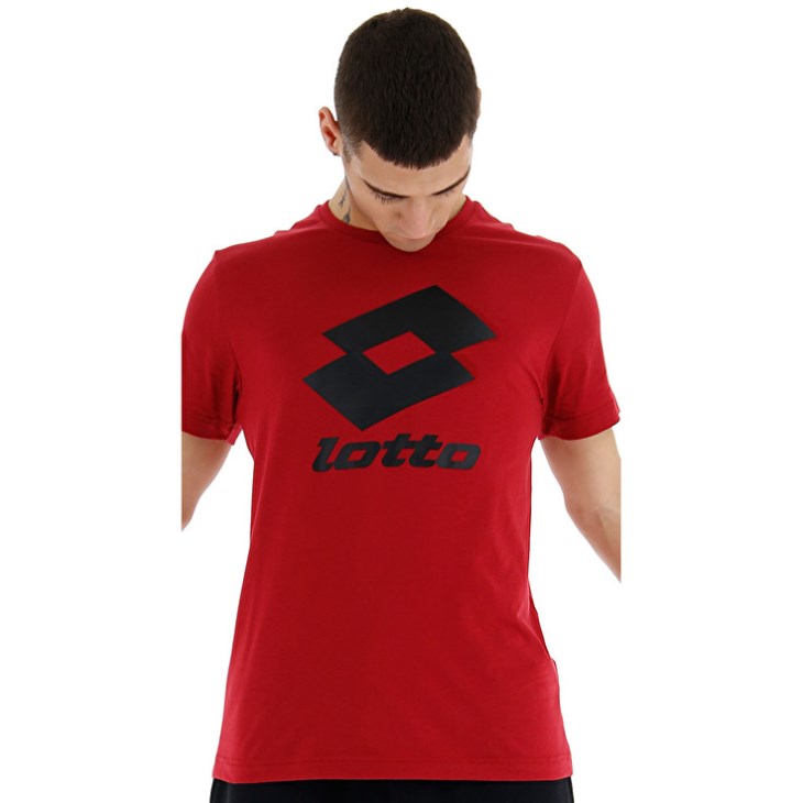Camiseta Lotto Smart II JS Hombre Rojas | DO042394U7