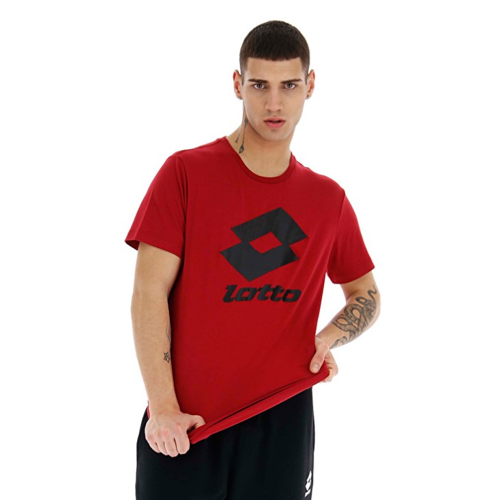 Camiseta Lotto Smart II JS Hombre Rojas | DO042394U7
