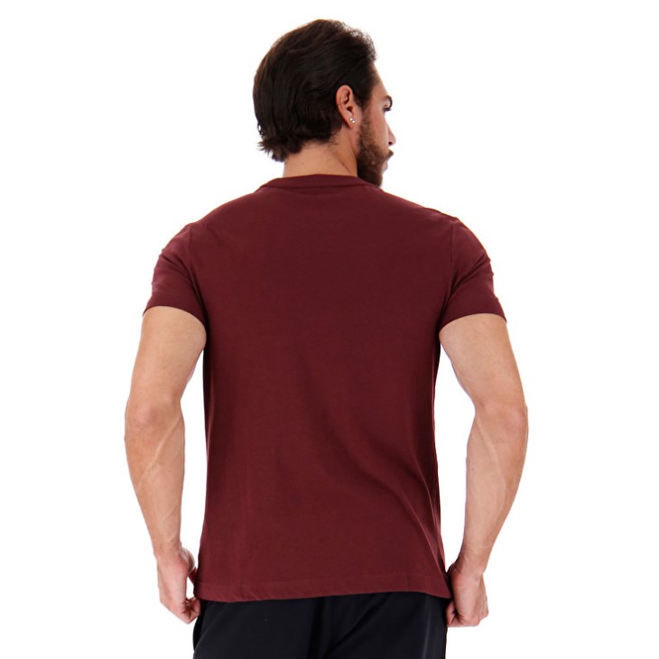 Camiseta Lotto Smart JS Hombre Rojas Oscuro | NH603570H9