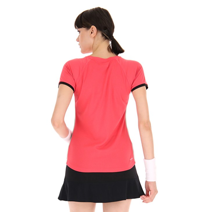 Camiseta Lotto Superrapida W VI Mujer Fucsia | QY398799O5