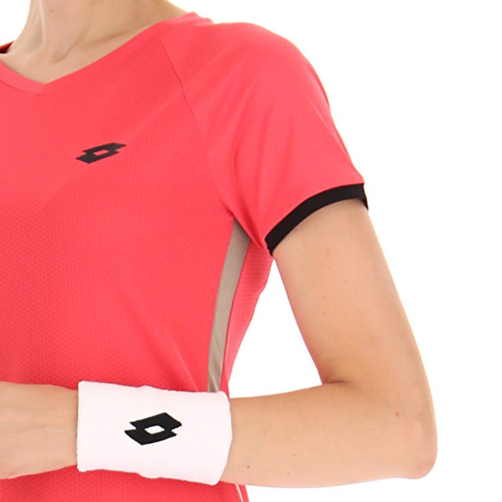 Camiseta Lotto Superrapida W VI Mujer Fucsia | QY398799O5