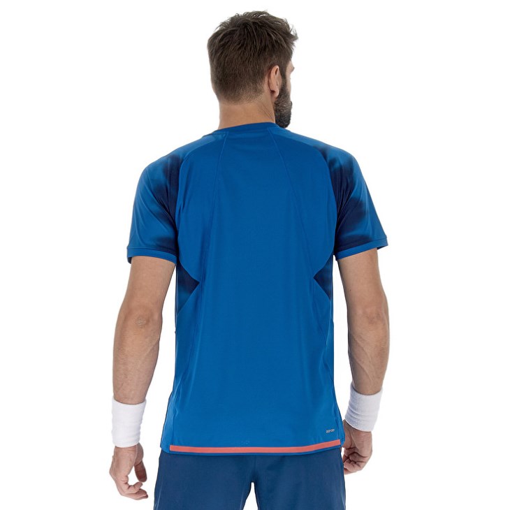 Camiseta Lotto Tech II D2.B Hombre Azules | FY810341W7