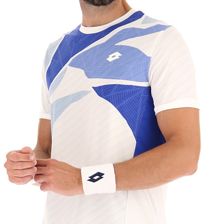Camiseta Lotto Tech I D2 Hombre Blancas | TI976287T2