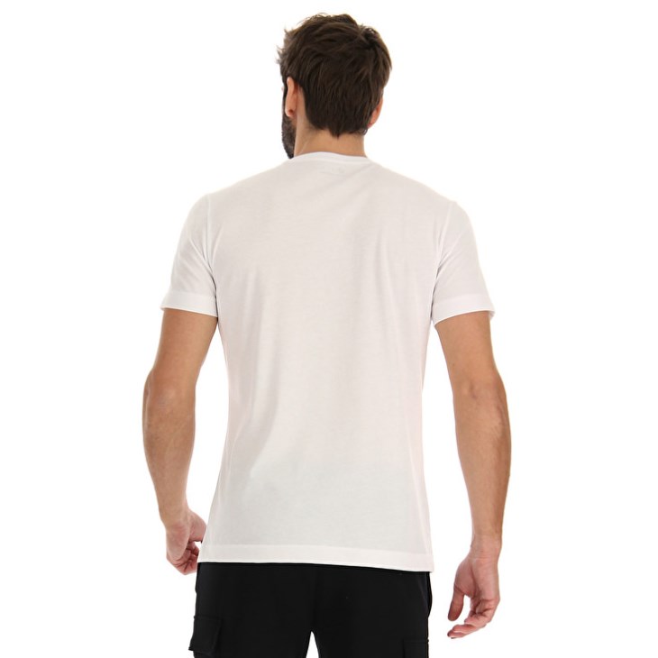 Camiseta Lotto Tee Supra VI Hombre Blancas | XT150695H1