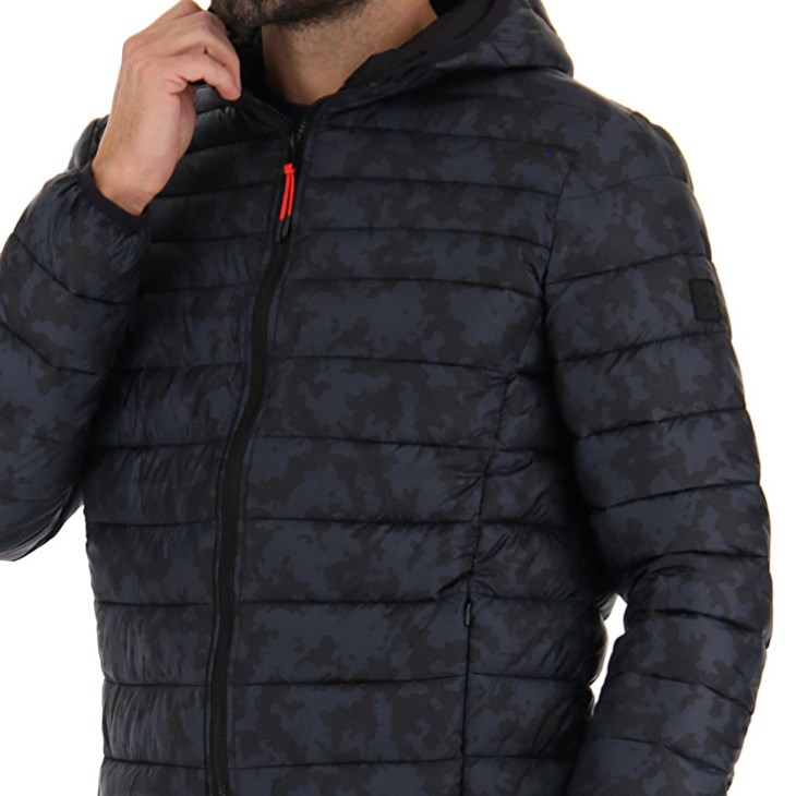Campera Lotto Bomber Cortina IV HD Pad PRT PL Hombre Negras | MR200940N5