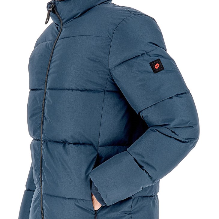 Campera Lotto Bomber Courmayeur Hombre Azules | PS527982Q3