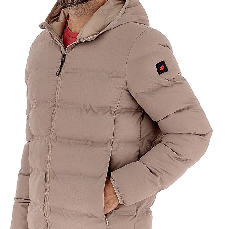 Campera Lotto Bomber Wengen Hombre Marrones | JM147654J0
