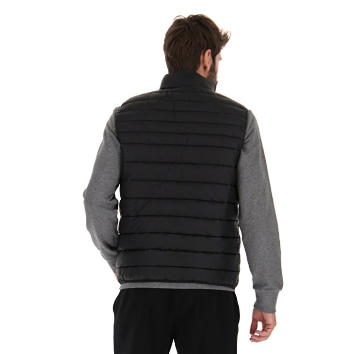 Chaleco Lotto Quilted Cortina III Pad PL Hombre Negras | VR335723L3
