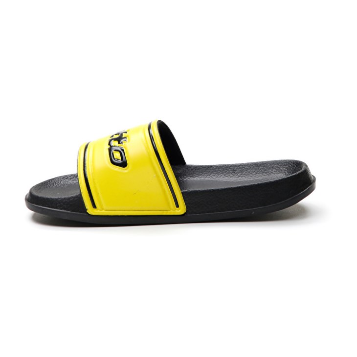 Chanclas Lotto Midway IV CL Niños Negras Amarillo | OB237603I9