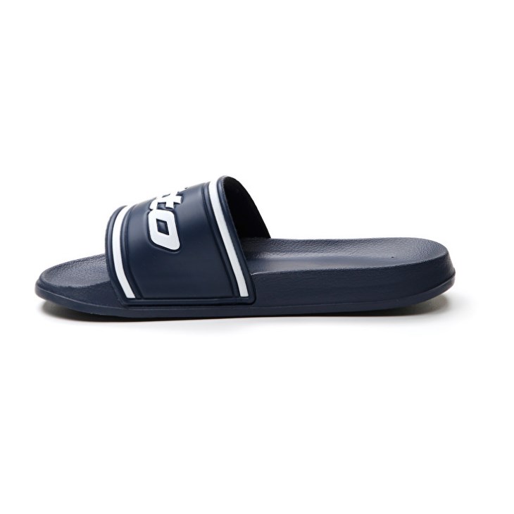 Chanclas Lotto Midway IV Hombre Azules Blancas | UI459225G6
