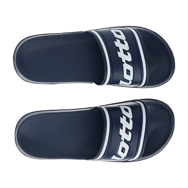 Chanclas Lotto Midway IV Hombre Azules Blancas | UI459225G6