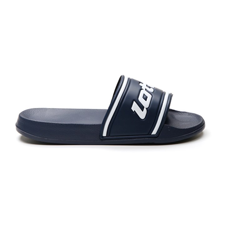 Chanclas Lotto Midway IV Hombre Azules Blancas | UI459225G6
