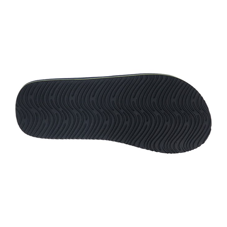 Chancletas Lotto Paros Hombre Negras Verde | FW556625M3