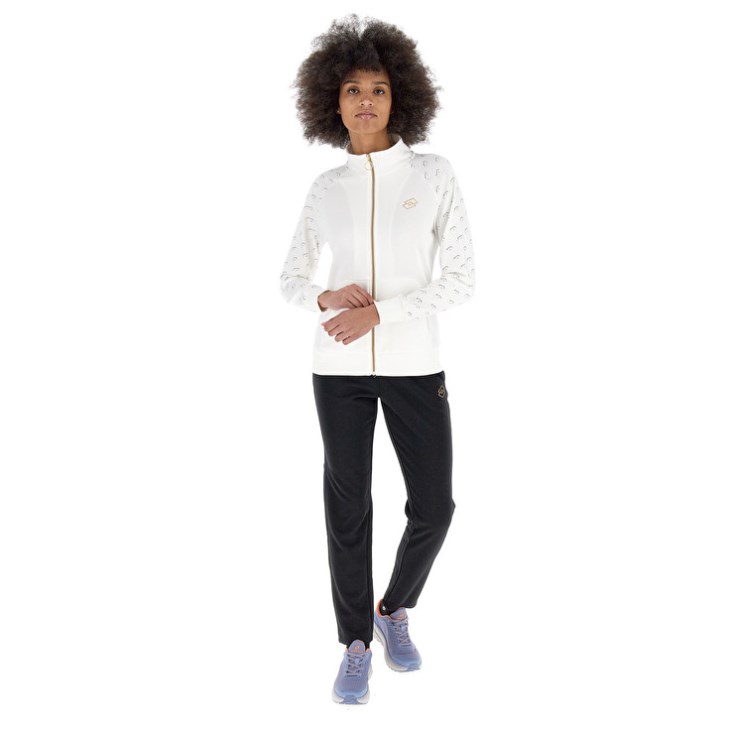 Chandals Lotto Riviera W VIII Mujer Blancas Negras | WG845034N0