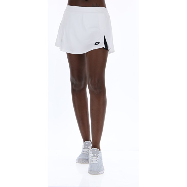 Falda Lotto Top Ten W III PL Mujer Blancas Negras | DW204150A6