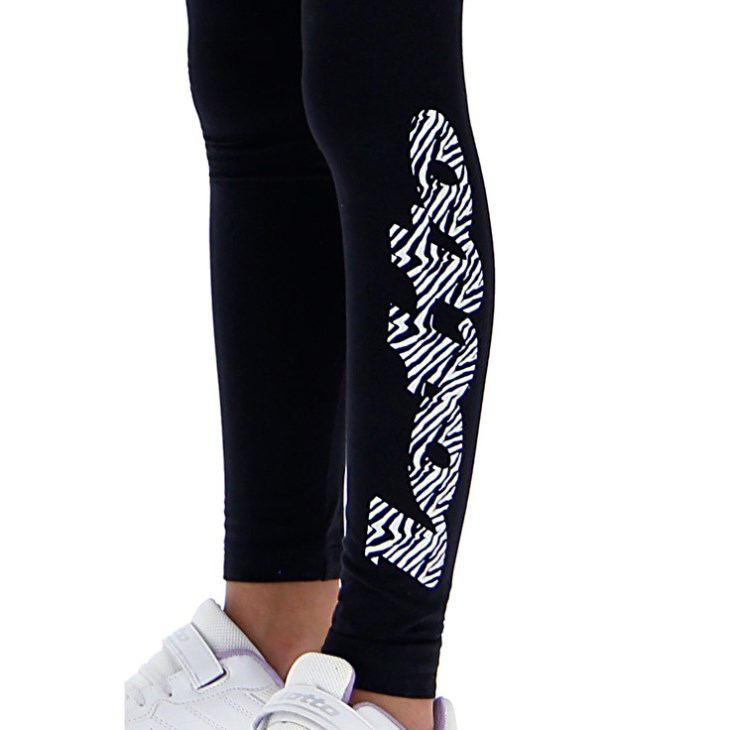 Leggins Lotto Dreams G Sports Niños Negras | CD940534I4