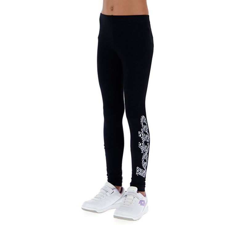 Leggins Lotto Dreams G Sports Niños Negras | CD940534I4