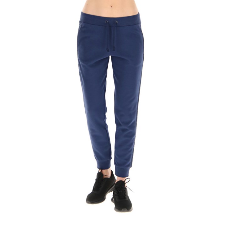 Pantalon Lotto Athletica Due W V Mujer Azules Oscuro | ZU167476D1