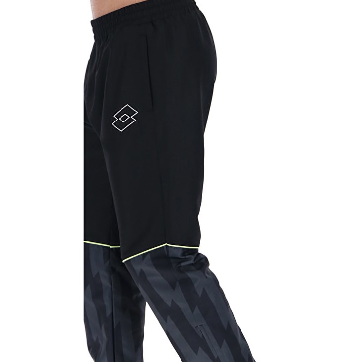 Pantalon Lotto Logo VI Sports DB Hombre Negras | ZQ906000K7