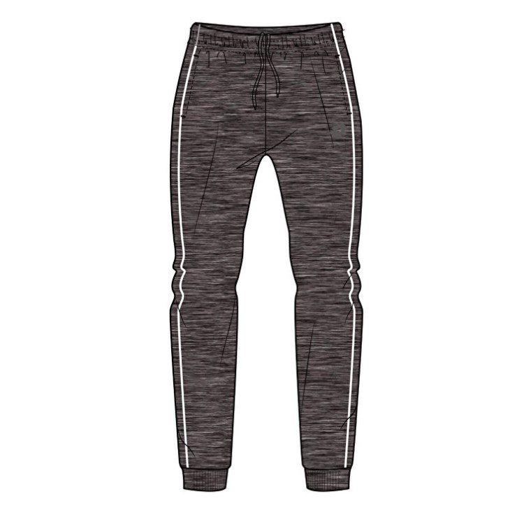 Pantalon Lotto Msc Cuff II MEL Hombre Gris Oscuro | DP912871U6