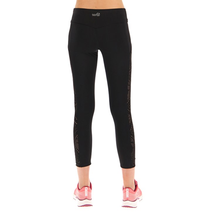 Pantalon Lotto Workout Capri W Mujer Negras | LH121672E4