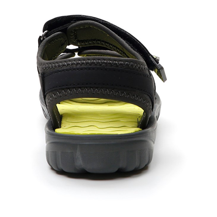 Sandalias Lotto Las Rochas 1 CL Niños Negras Amarillo | XI292299Q4