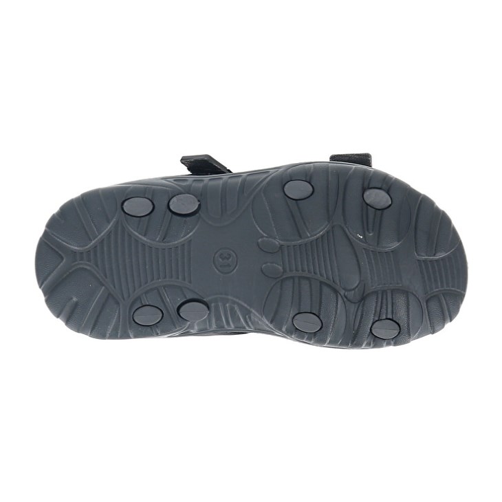 Sandalias Lotto Las Rochas 1 CL Niños Negras Amarillo | XI292299Q4