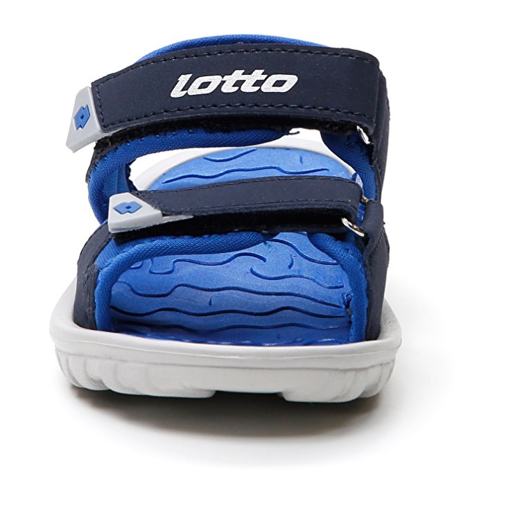 Sandalias Lotto Las Rochas IV INF Niños Azules Negras | XX138093B2