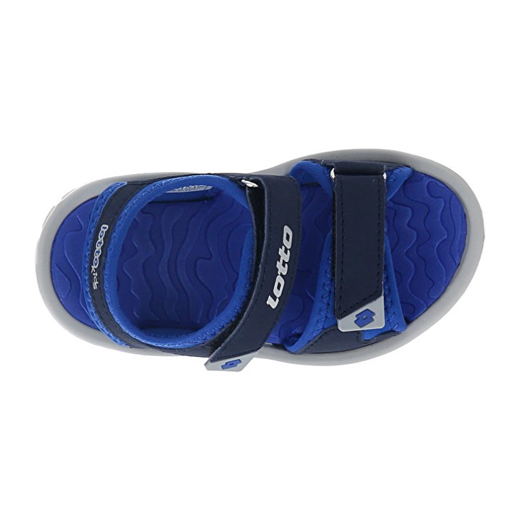 Sandalias Lotto Las Rochas IV INF Niños Azules Negras | XX138093B2