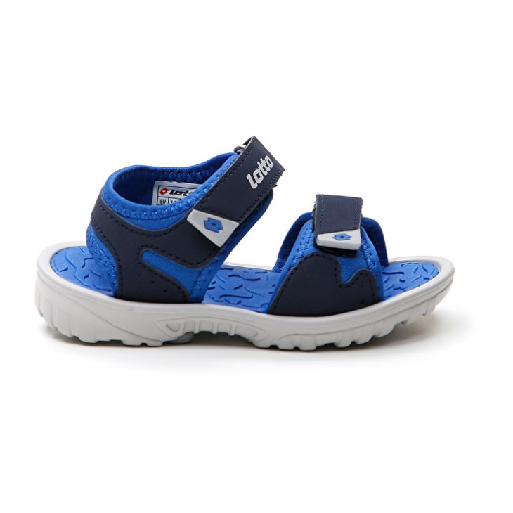 Sandalias Lotto Las Rochas IV INF Niños Azules Negras | XX138093B2