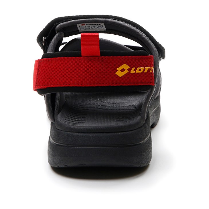 Sandalias Lotto Levante 2 Hombre Negras | IE593849U4