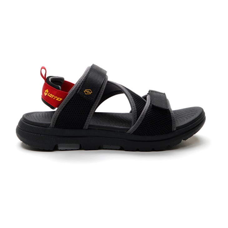 Sandalias Lotto Levante 2 Hombre Negras | IE593849U4