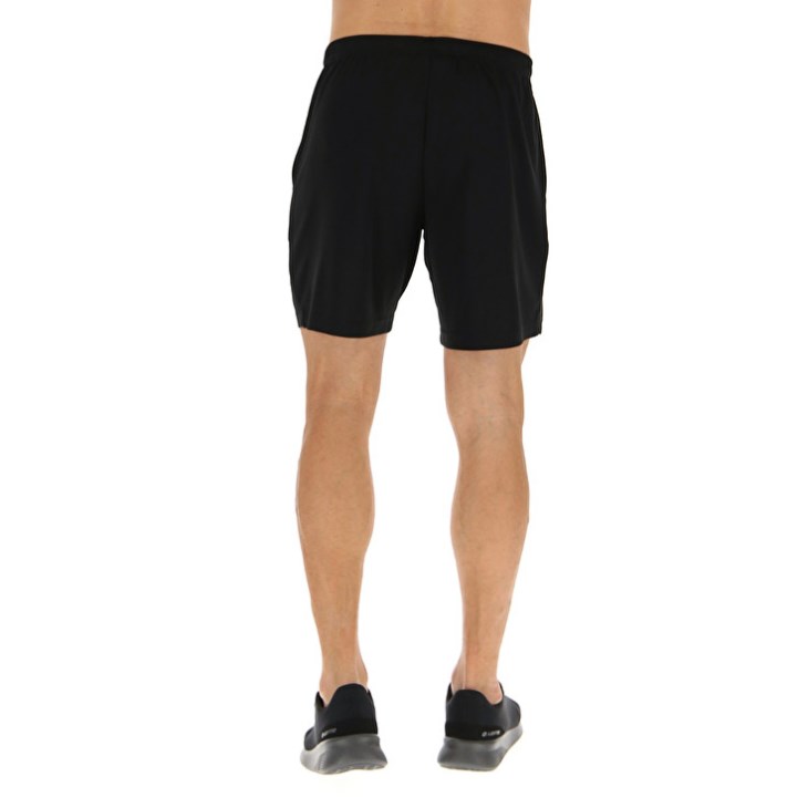 Short Lotto MSP Sports 7 Hombre Negras | UB311641U4
