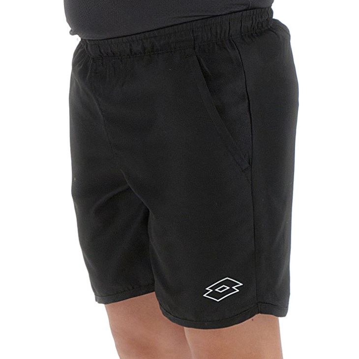 Short Lotto Squadra B III 7 DB Niños Negras | FV674507A1