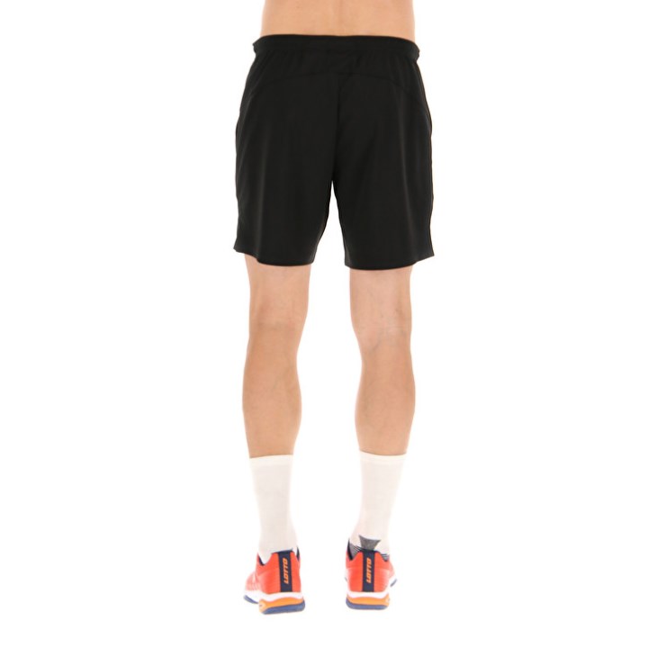 Short Lotto Squadra III 7 Hombre Negras | JU178837H0