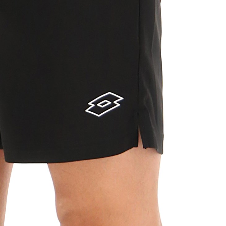 Short Lotto Squadra III 7 Hombre Negras | JU178837H0